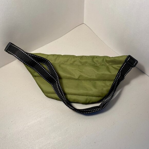 Scout Bags Sun Belt Fanny Pack Crossbody Bag Green Puffer Zip Adj Strap Zips NWT - Picture 5 of 7